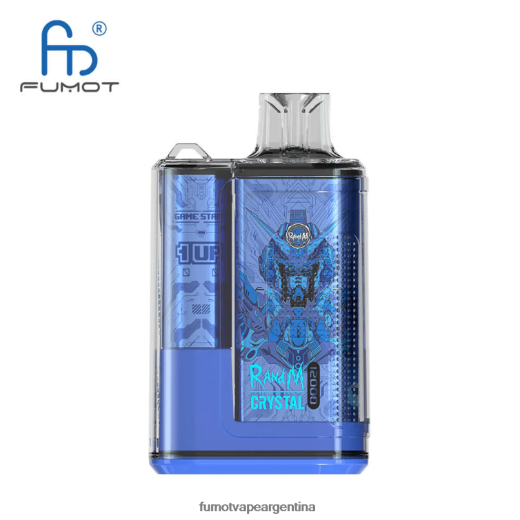 Fumot Crystal 12000 caja de vapeo desechable - 20ml (1 pieza) - Fumot Argentina frambuesa agridulce 2T00T262