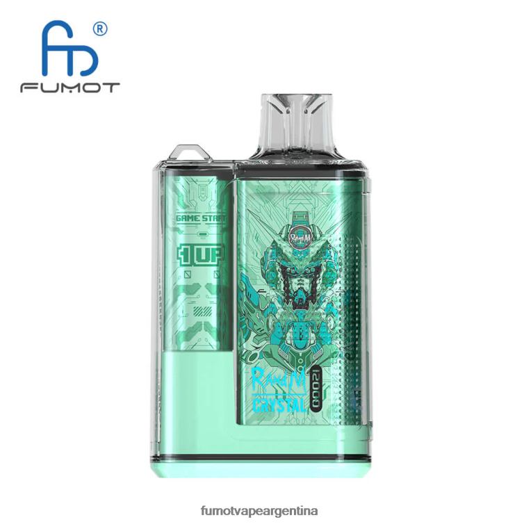 Fumot Crystal 1 pieza - 12000 caja de vapeo desechable 20ml - Fumot Vape Online Shop menta fresca 2T00T264