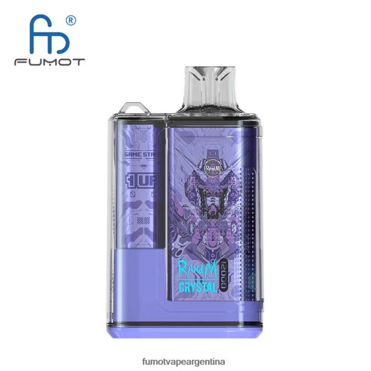 Fumot Crystal 1 pieza - 12000 caja de vapeo desechable 20ml - Fumot Vape Precio fusión frutal 2T00T267