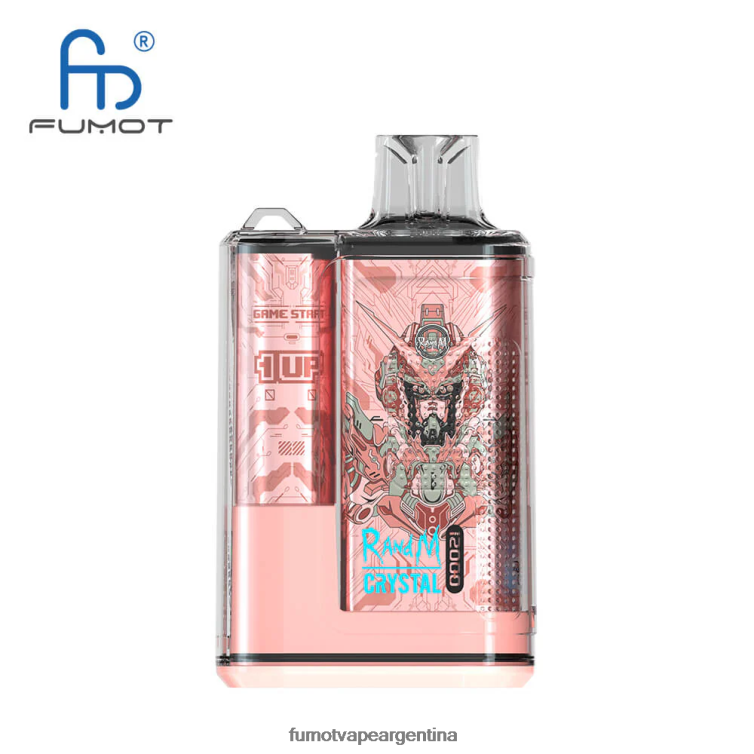 Fumot Crystal 1 pieza - 12000 caja de vapeo desechable 20ml - Fumot Vape Precio fusión frutal 2T00T267