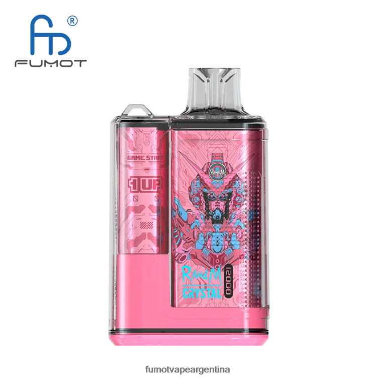 Fumot Crystal 1 pieza - 12000 caja de vapeo desechable 20ml - Fumot Vape Precio fusión frutal 2T00T267