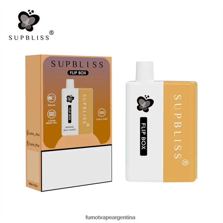 Fumot Supbliss Flip kit de vapeo reemplazable box 6000 - 10ml (1 pieza) - Fumot Argentina frambuesa arándano 2T00T332