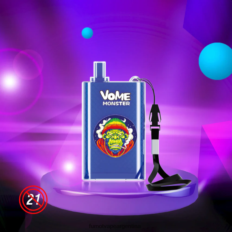 Fumot Vome Monster Dispositivo de vapeo desechable 10000 - 20 ml (1 pieza) - Fumot Store hielo exuberante 2T00T431