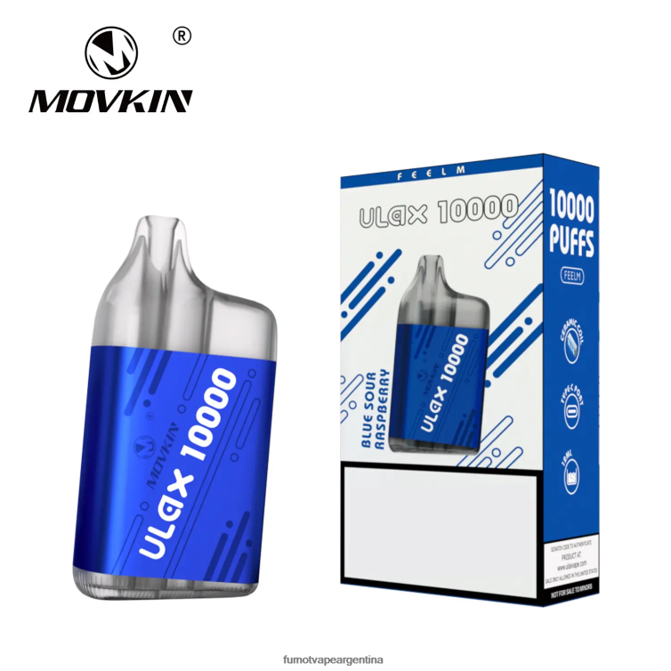 Fumot Movkin Ulax 10000 cápsulas de vapeo desechables - 12 ml (1 pieza) - Fumot Argentina mango durazno 2T00T312