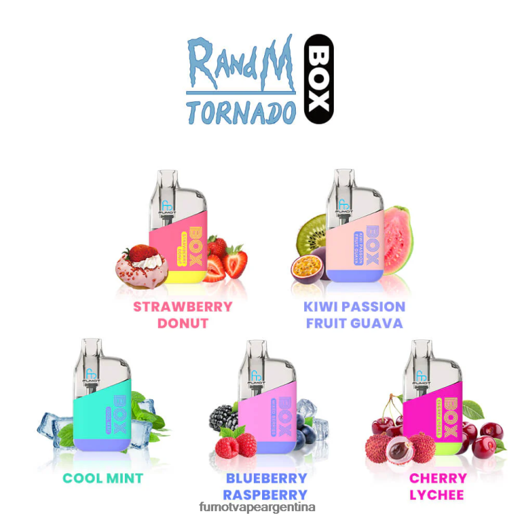 Fumot Tornado Caja de 10000 vape pods desechables - 20 ml (1 pieza) - Fumot Vape Review hielo de fresa 2T00T360