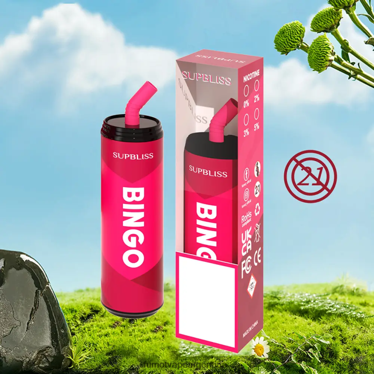 Fumot Supbliss Bingo 9000 bolígrafo vapeador desechable (1 pieza) - 18 ml - Fumot Argentina limonada rosa 2T00T472