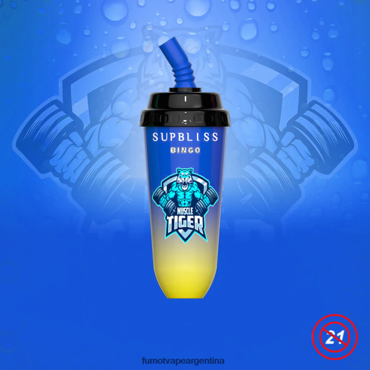 Fumot Supbliss Bingo Dispositivo de vapeo desechable 8000 - 16 ml (1 pieza) - Fumot Discount Code melón dulce 2T00T399