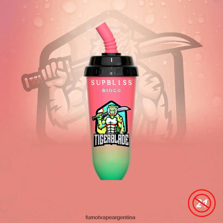 Fumot Supbliss Bingo Dispositivo de vapeo desechable 8000 - 16 ml (1 pieza) - Fumot Discount Code melón dulce 2T00T399