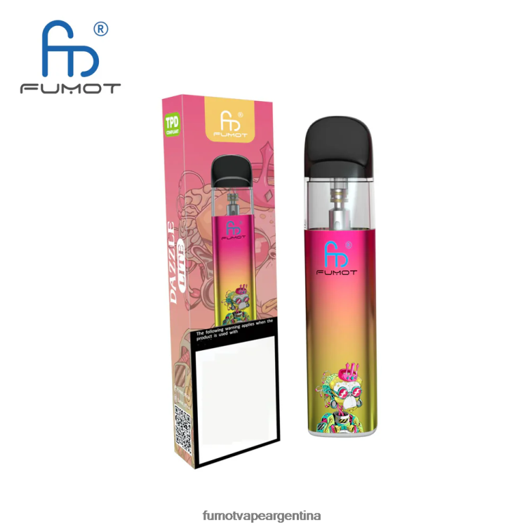 Fumot Dazzle Lite kit de vapeo vacío compatible con tpd (1 pieza) - Fumot Store verde-morado 2T00T551