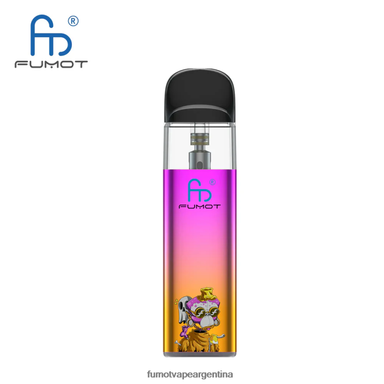 Fumot Dazzle Lite kit de vapeo vacío compatible con tpd (1 pieza) - Fumot Store verde-morado 2T00T551