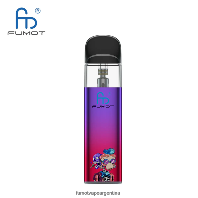 Fumot Dazzle Lite kit de vapeo vacío compatible con tpd (1 pieza) - Fumot Store verde-morado 2T00T551