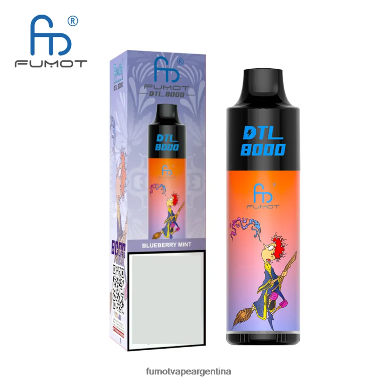 Fumot DTL Pluma vaporizador desechable 8000 - 16 ml (1 pieza) - Fumot Argentina hielo de durazno 2T00T422