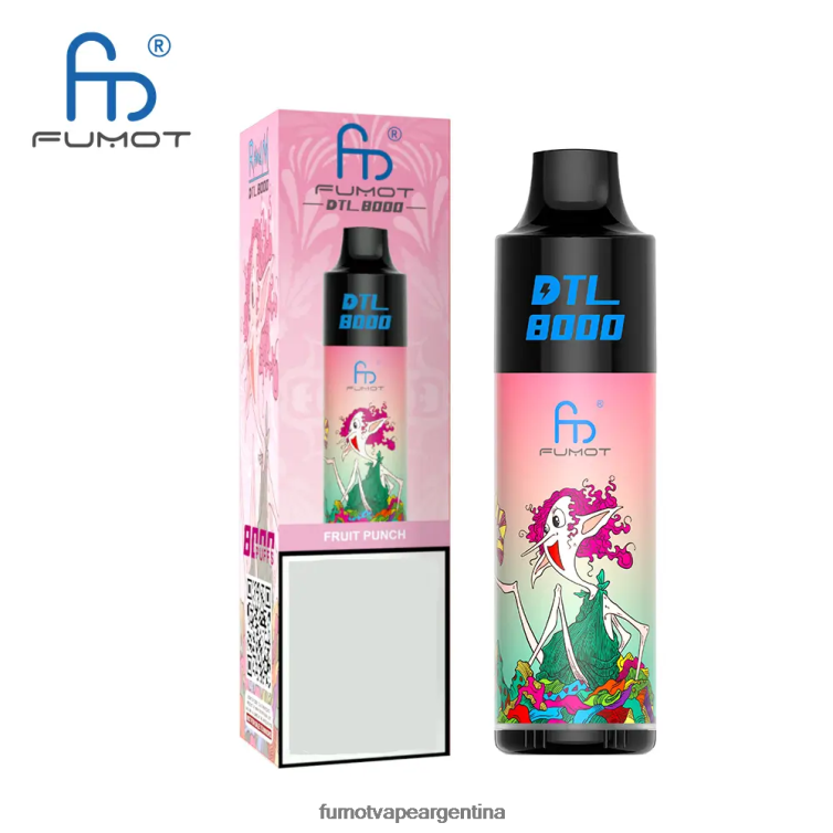 Fumot DTL Pluma vaporizador desechable 8000 - 16 ml (1 pieza) - Fumot Argentina hielo de durazno 2T00T422