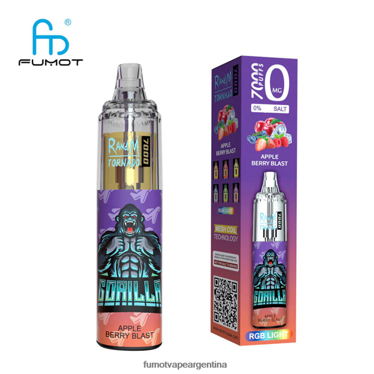 Fumot Tornado 7000 vapeador desechable 0% - 14ml (1 pieza) - Fumot Discount Code donut de fresa 2T00T539