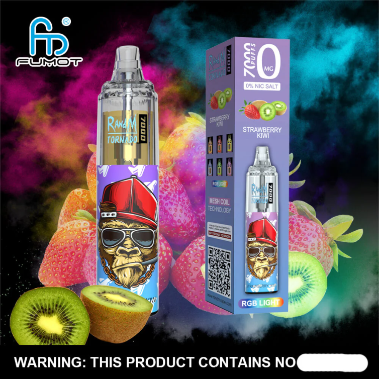 Fumot Tornado 7000 vapeador desechable 0% - 14ml (1 pieza) - Fumot Discount Code donut de fresa 2T00T539