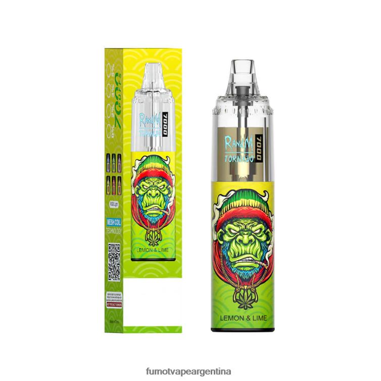 Fumot Tornado Pluma vaporizador desechable 7000 - 14 ml (1 pieza) - Fumot Argentina hielo exuberante 2T00T82