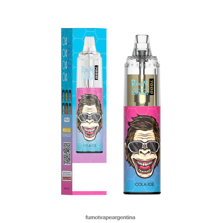 Fumot Tornado Pluma vaporizador desechable 7000 - 14 ml (1 pieza) - Fumot Precio caramelo de durazno y arándanos 2T00T86