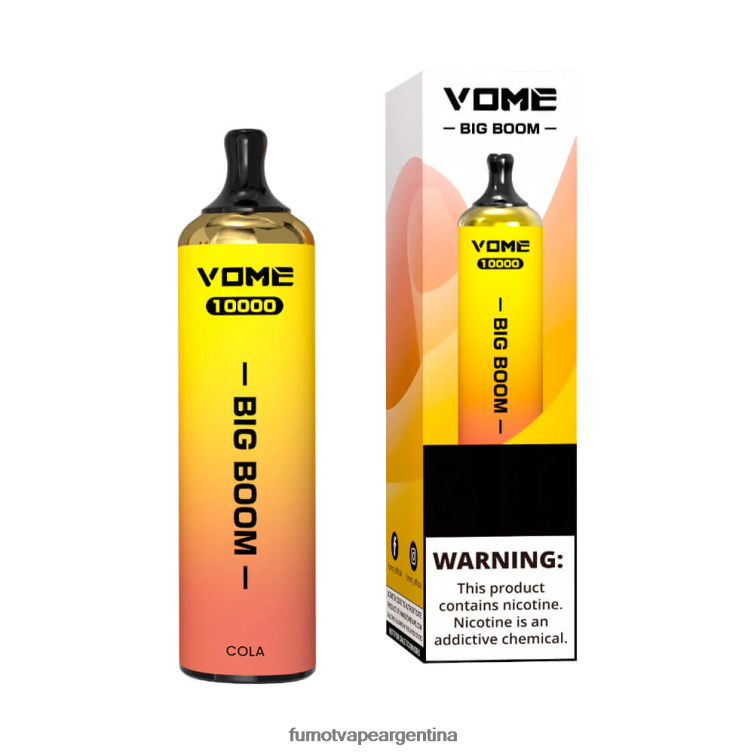 Fumot Vome Big Boom bolígrafo vapeador desechable 10000 - 20ml (1 pieza) - Fumot Argentina lanza de menta 2T00T442