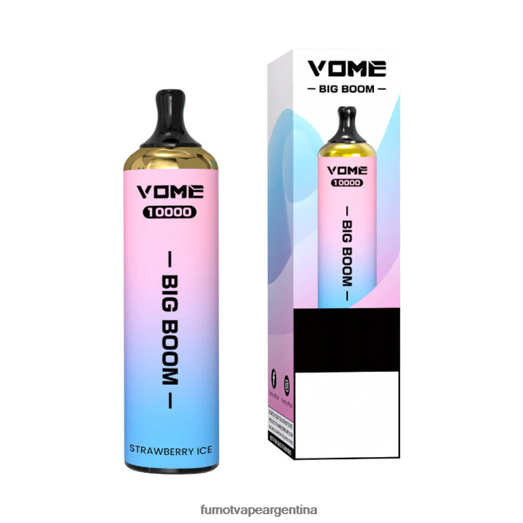 Fumot Vome Big Boom bolígrafo vapeador desechable 10000 - 20ml (1 pieza) - Fumot Argentina lanza de menta 2T00T442