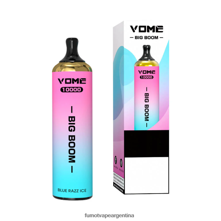 Fumot Vome Big Boom bolígrafo vapeador desechable 10000 - 20ml (1 pieza) - Fumot Argentina lanza de menta 2T00T442