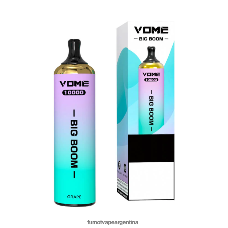 Fumot Vome Big Boom bolígrafo vapeador desechable 10000 - 20ml (1 pieza) - Fumot Store hielo azul 2T00T441