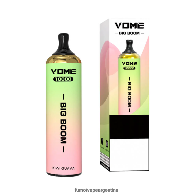 Fumot Vome Big Boom bolígrafo vapeador desechable 10000 - 20ml (1 pieza) - Fumot Vape Argentina guayaba kiwi 2T00T443